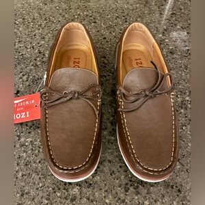 NWT Izod Men's Brown Boat Shoes